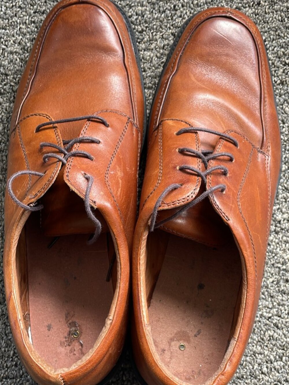 Florsheim Leather Oxford Shoes Size 14W